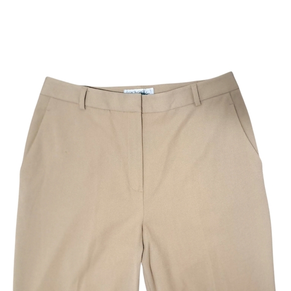 Brooks Brothers Stretch Fine Twill Wide-Leg Trouser Pants Size 8 - Picture 2 of 11